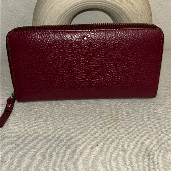 kate spade Handbags - Kate Spade Red zippy Wallet